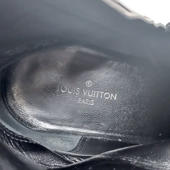 Louis Vuitton LV Madeleine Black Leather Ankle Boot - Picture 5 of 14